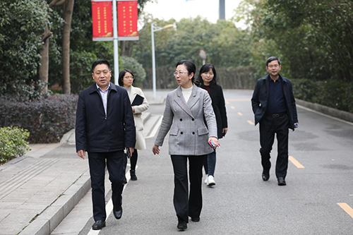 株洲职教园管理办党组书记、主任胡炯到米兰买球调研