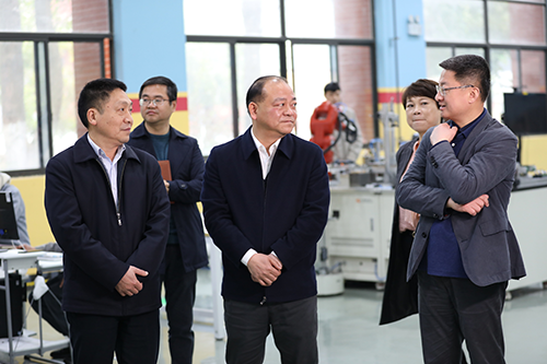 株洲市人社局党组书记、局长潘庆一行到米兰买球调研湖南省第一届职业技能大赛赛事准备情况