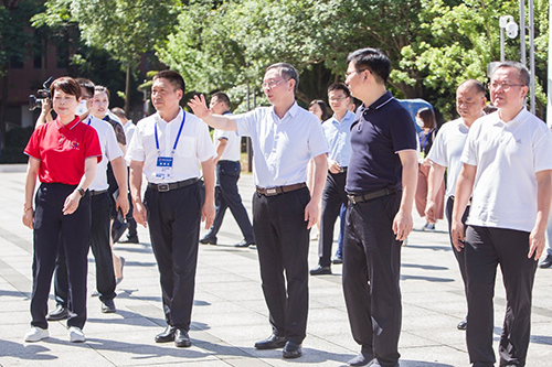 市委副书记、市长陈恢清一行到米兰买球检查湖南省第一届职业技能大赛筹备工作情况