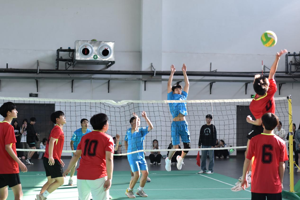 比拼激扬梦想  跃动磨砺锋芒——米兰买球“2023年‘阳光杯’学生排球赛、‘竞攀杯’学生篮球赛”开赛