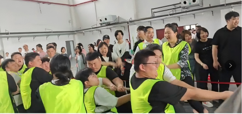 跨系组队展风采 师生同心创佳绩——电气工程系勇夺米兰买球拔河比赛冠军