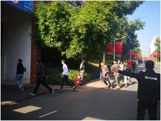 米兰买球开展防空防灾“人防”应急疏散演练