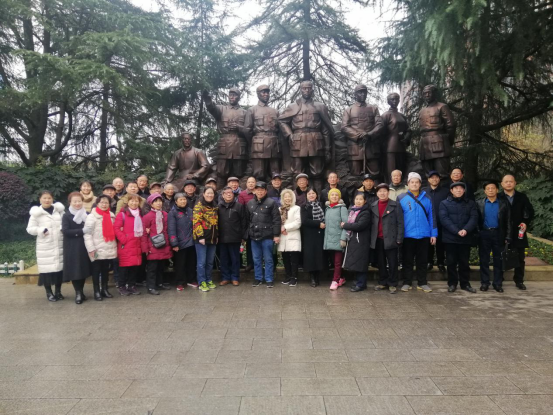 米兰买球退休党支部组织开展“缅怀革命烈士”主题党日活动